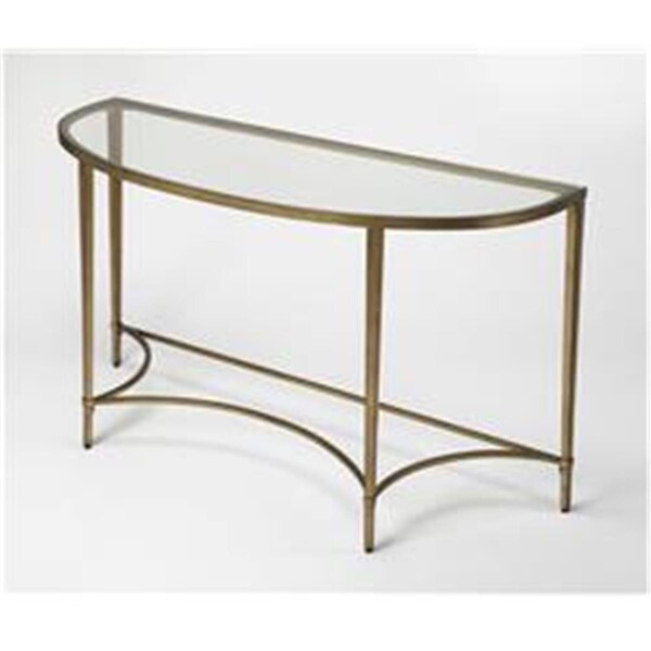 Butler Specialty Co. Butler Specialty Monica Demilne Console Table, Gold 3803355 - main